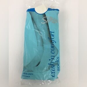 Vintage Silkies Cushion Comfort Socks 2-pair Cotton Blend 9-11